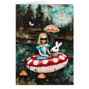 Droomreisje Alice en Witte Konijn, Hallo
