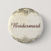 Droomrijke  kant ronde button 5,7 cm (Voorkant)