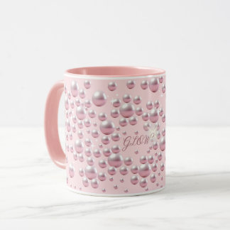 Droomroze Parel Mok - Zachte Esthetiek, koffiekopj
