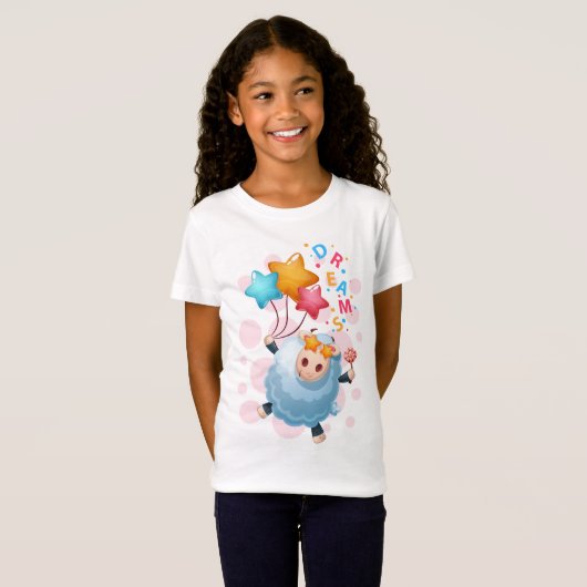 droomschaap t-shirt (Voorkant volledig)