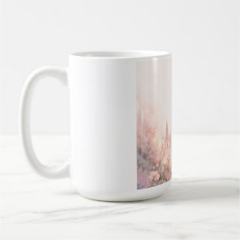 Droomster Bloemen Meisje Esthetische Koffiemok – M