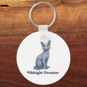 Droomster Kattenhemel Middernacht Sleutelhanger
