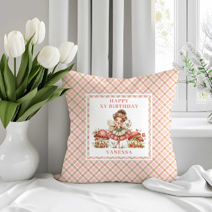 Droomster Roze Fee 3de Verjaardag Kussen