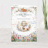 Droomsterige illustratie van een sterrenweide kaart (Achterkant)