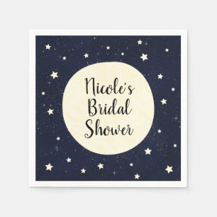 Droomsterren en Maan Hemelse Baby Shower Servetten