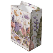 Droomsterrig Tissuepapier Medium Cadeauzakje (Voorkant Gekanteld)
