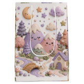Droomsterrig Tissuepapier Medium Cadeauzakje (Achterkant)