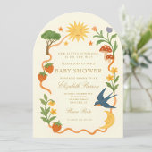 Droomstige Baby Shower ter Ehren van de Kleine Zon Kaart