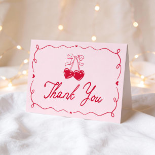 Droomstige Kleine Liefje Baby Shower Bedankkaart