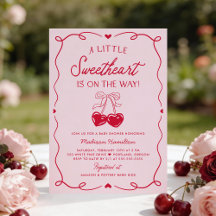 Droomstige Kleine Liefje Valentijns Baby Shower