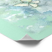 Droomstige Slaap Bloem Fee Poster Kunst (Hoek)