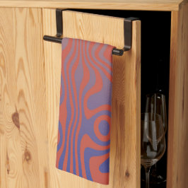 Droomstroom abstract trippy patroon - Nr. 01 Theedoek