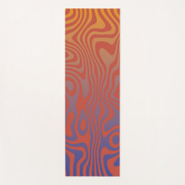 Droomstroom abstract trippy patroon - Nr. 01 Yogamat