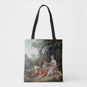 Droomt hij van druiven? door Francois Boucher Tote Bag