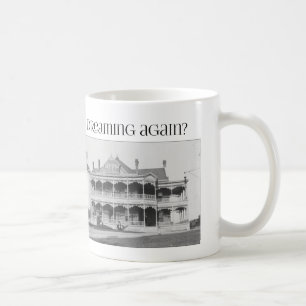 droomt je weer in je oude huis ? koffiemok