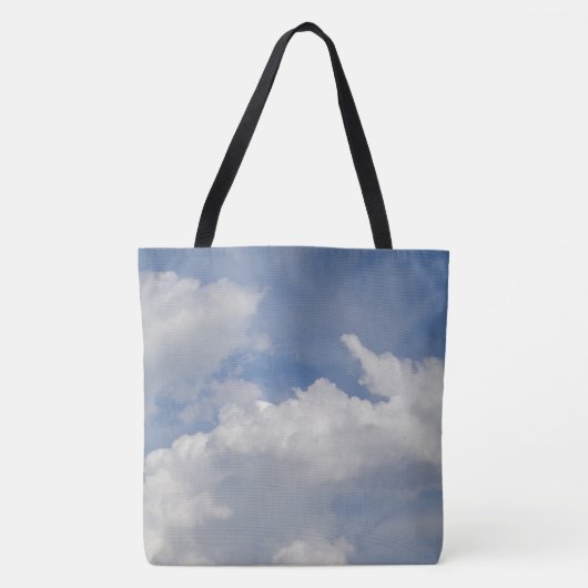 Droomtas met wolken tote bag (Voorkant)