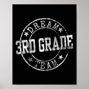 Droomteam derde klas eerste dag van de 3e klas ond poster