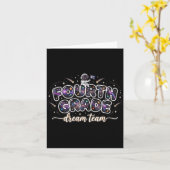 Droomteam Galaxy Ruimtevaarder Ruimte 4e klas Kaart (Gele Bloem)