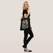 Droomteam kleuterleidsters terug naar school tote bag (Op model)