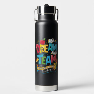 Droomteam kleuterleidsters terug naar school waterfles