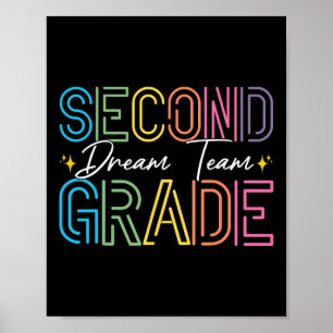 Droomteam leraar student terug naar school tweede poster