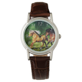 Droomteam ~ Rennende IJslandse Paarden Horloge