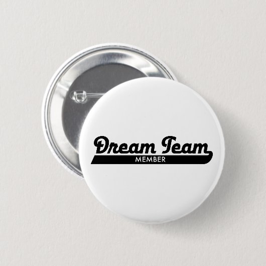 droomteam ronde button 5,7 cm (Voorkant /achterkant)