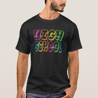 Droomteam van de middelbare school Terug naar scho T-shirt