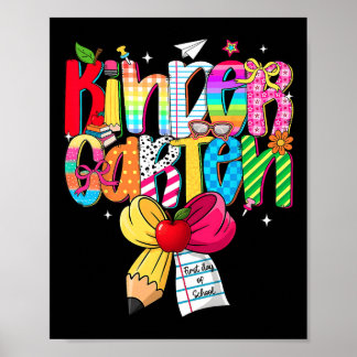 Droomteam van de voorbereidende kleuterschool Teru Poster