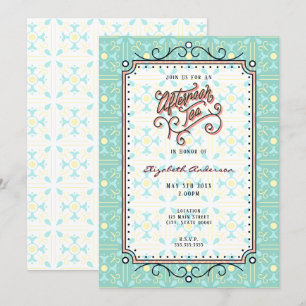 Droomthee Midden op de Middag Thee Uitnodiging