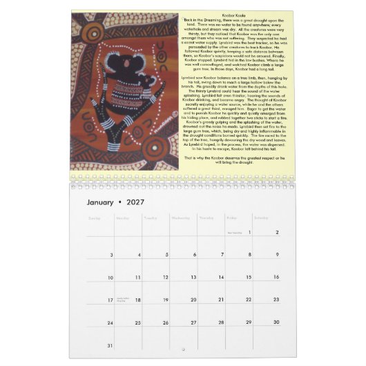 Droomtijd Kalender 2011 (Jan 2027)
