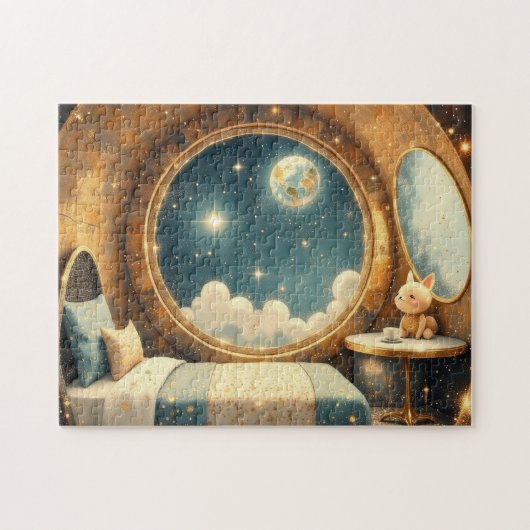Droomtijd slaapkamer legpuzzel (Horizontaal)