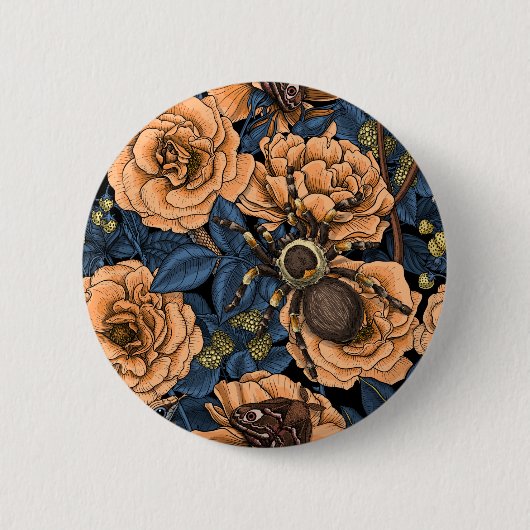 Droomtuin 2 ronde button 5,7 cm (Voorkant)