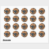 Droomtuin 2 ronde sticker (Vel)