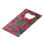 Droomtuin 3 creditkaart flessenopener (Voorkant Gekanteld)