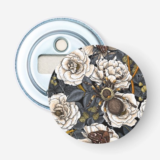 Droomtuin 4 button flesopener (Voorkant)