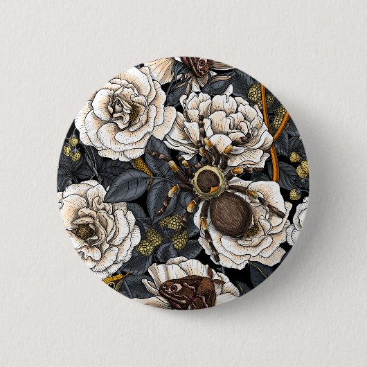 Droomtuin 4 ronde button 5,7 cm (Voorkant)