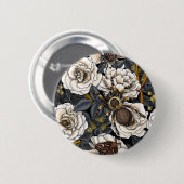 Droomtuin 4 ronde button 5,7 cm (Voorkant /achterkant)