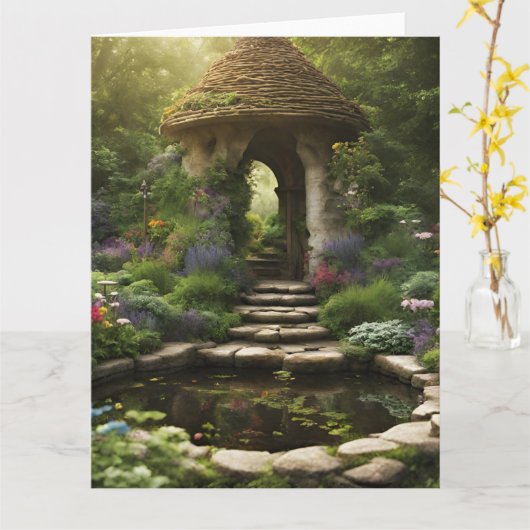 droomtuin kaart (Gele Bloem)