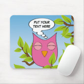  droomuil - meerdere kleuren muismat (Met muis)