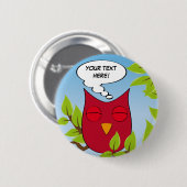  droomuil - meerdere kleuren ronde button 5,7 cm (Voorkant /achterkant)