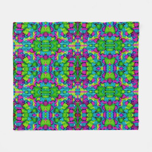 Droomuitstorting Fleece Deken (Voorkant (Horizontaal))