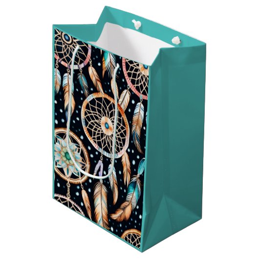 Droomvangen om Middernacht Medium Cadeauzakje (Voorkant Gekanteld)