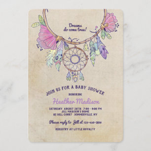 Droomvanger Baby Shower Kaart
