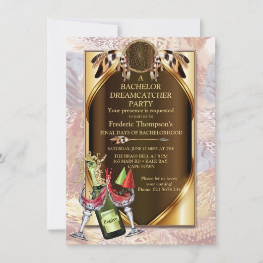 Droomvanger Bachelor Party (Voorkant)