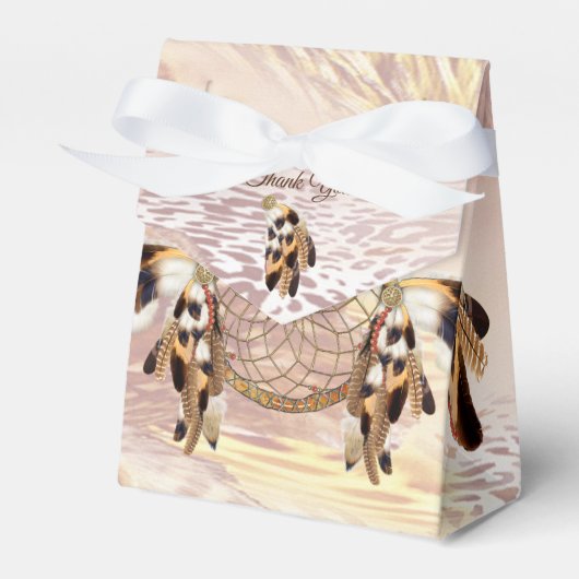 Droomvanger Bruiloft Bedankdoosjes (Voorkant Zijde)