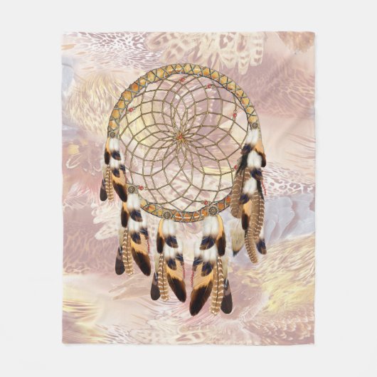 Droomvanger Huisdecoratie Fleece Deken (Voorkant)