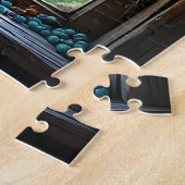 Droomvanger in raam | Boho-kunst Legpuzzel (Zijkant)