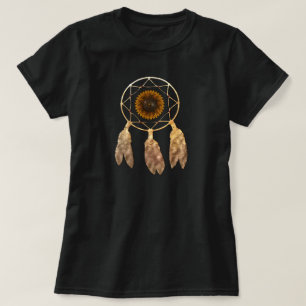 Droomvanger met zonnebloem Native American APPAR T-shirt