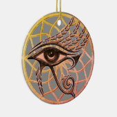Droomvanger oog van Horus Keramisch Ornament (Rechts)